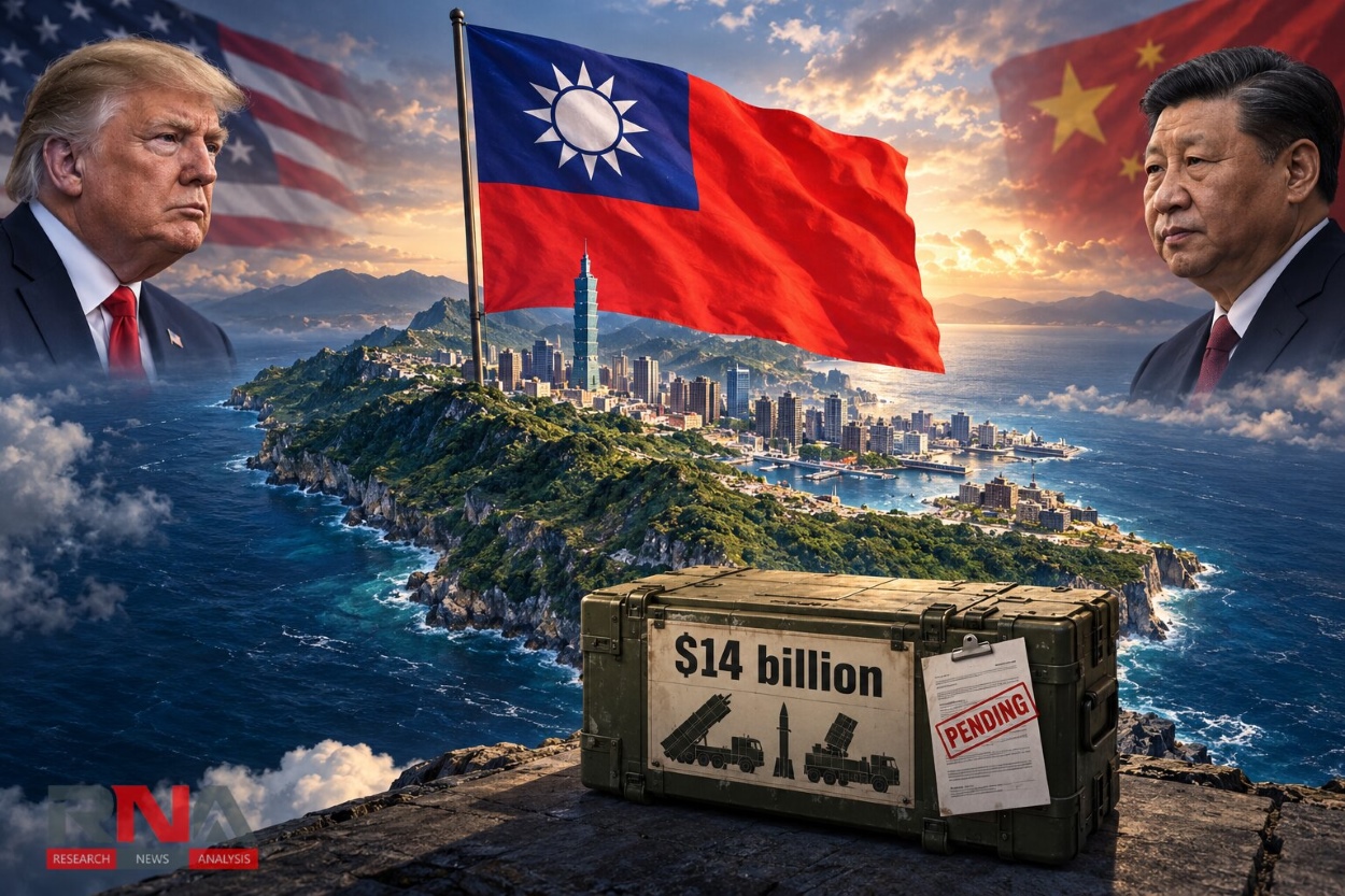 Taiwan says no word on splitting $14 billion US arms deal as Trump holds approval
