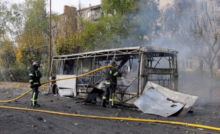 Russian strike on Kramatorsk buses kills 33 Moscow intensify attacks on Ukraine