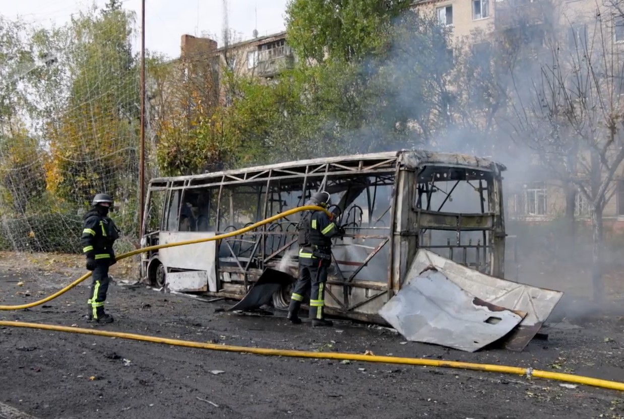 Russian strike on Kramatorsk buses kills 33 Moscow intensify attacks on Ukraine