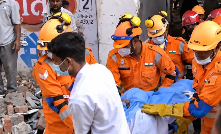 Another Delhi building collapse kills 2, revives scrutiny of MCD safety checks
