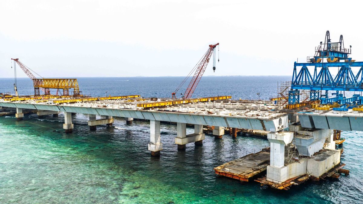 India-backed Thilamale bridge reaches key milestone as Vilimale and Gulhifalhu are linked