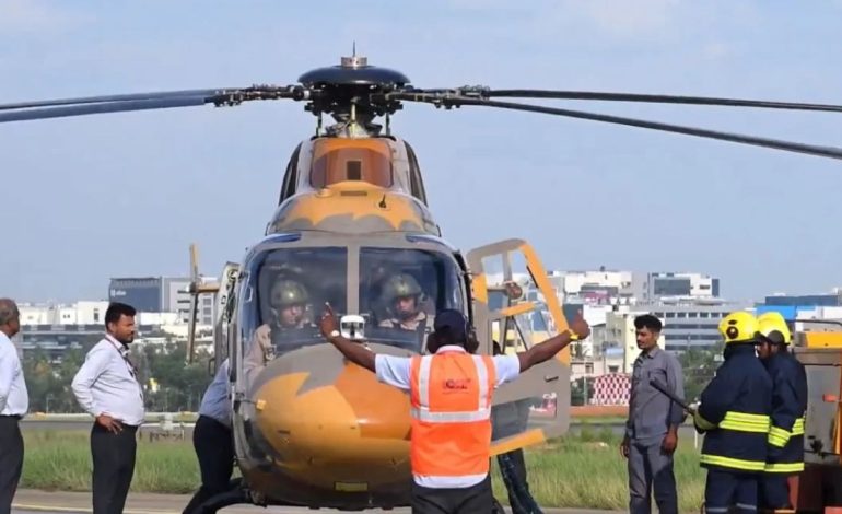 HAL tests LUH emergency-landing capability at maximum weight as certification continues