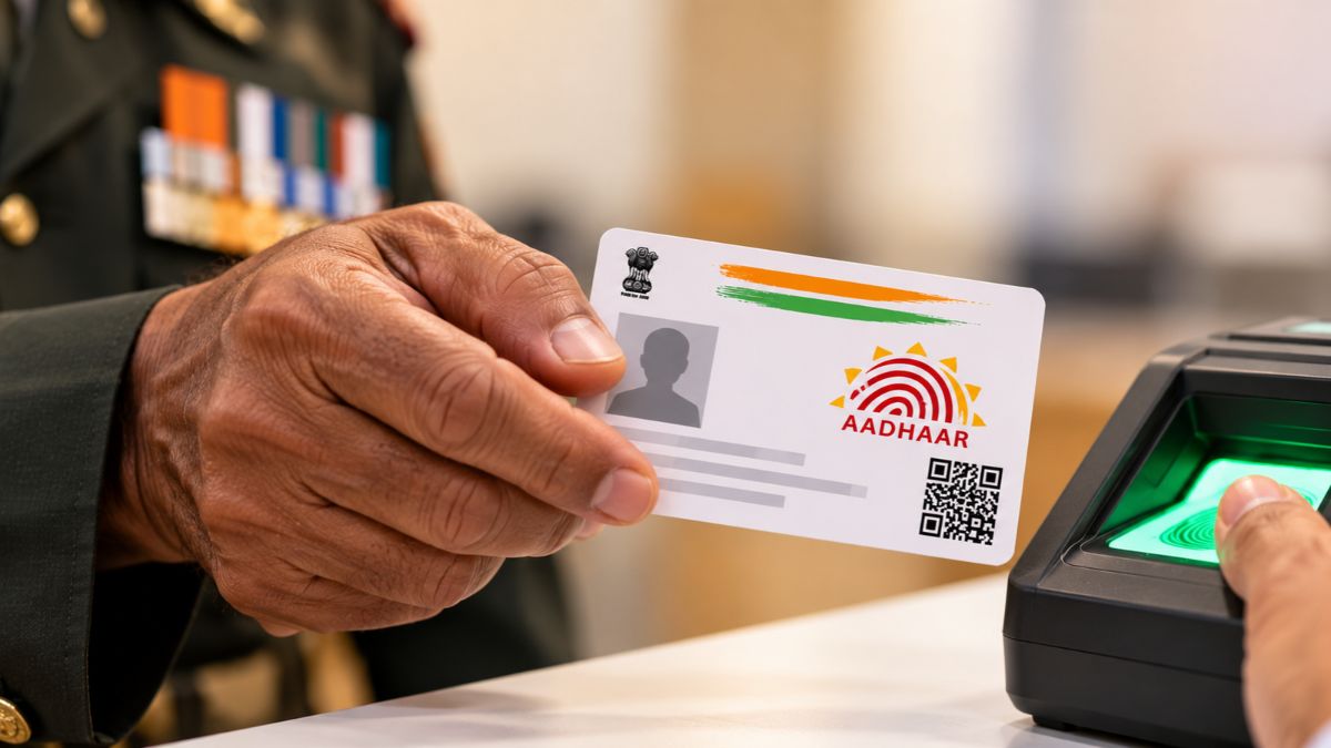 Defence ministry makes Aadhaar verification mandatory for ECHS, ex-servicemen welfare benefits