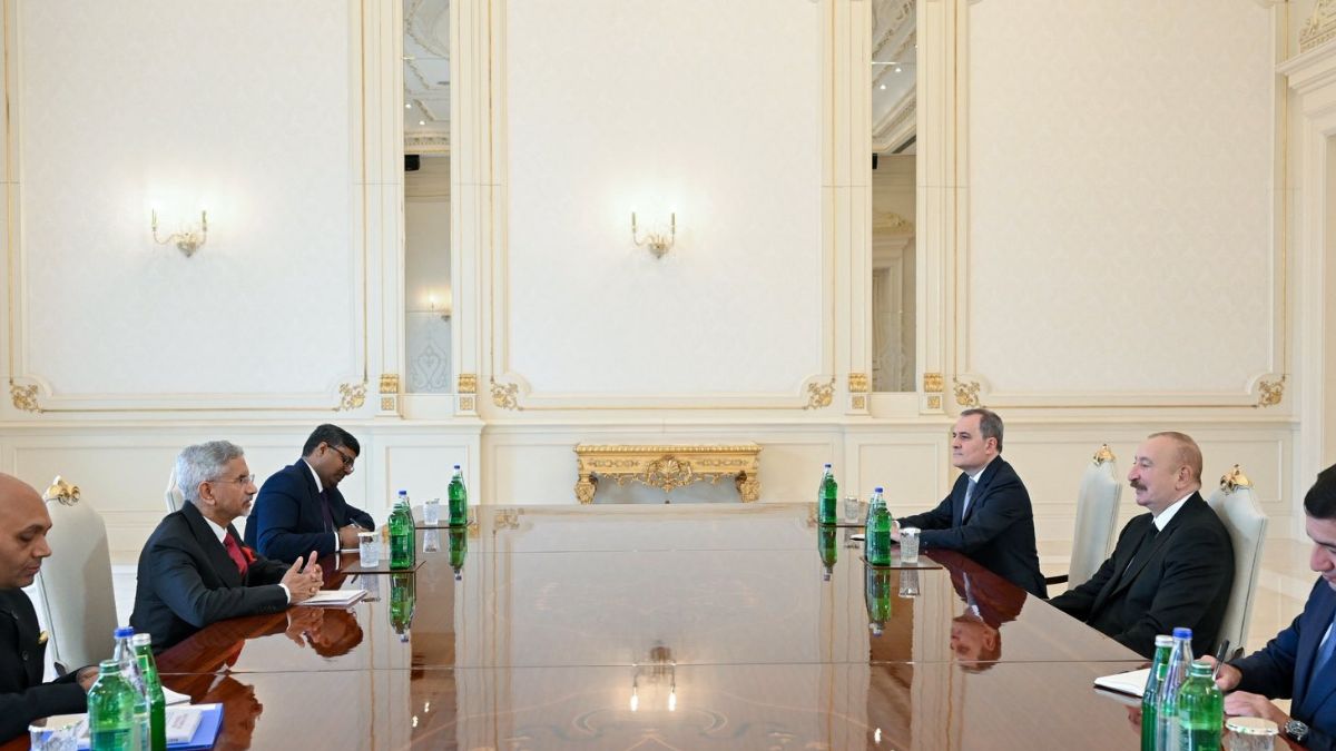 Jaishankar meets Aliyev in Baku as India, Azerbaijan seek closer ties