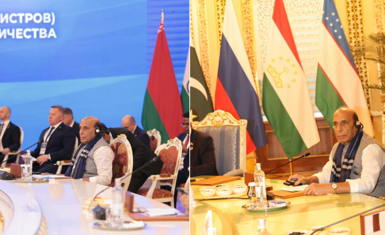 Rajnath Singh urges SCO to dismantle terror networks, reject double standards