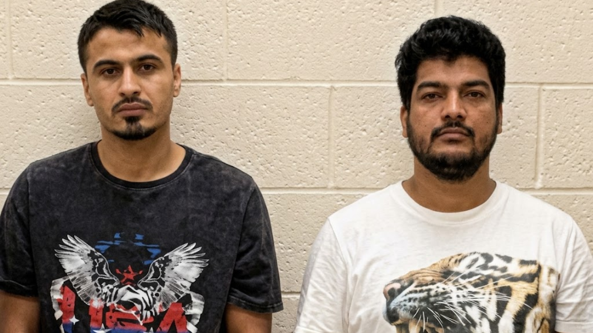 Himanshu Bhau and Neeraj Faridpuria held in Nevada over fake identity trail