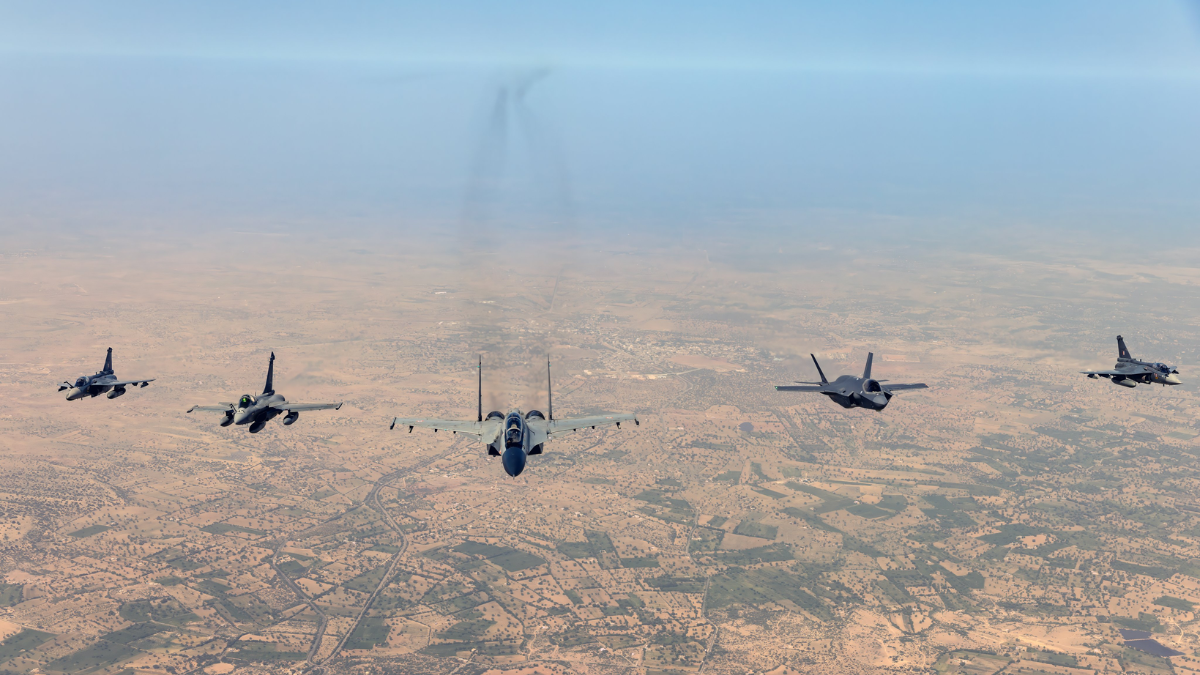 India brings F-35s, Rafales, Sukhoi and Tejas together in rare air power display