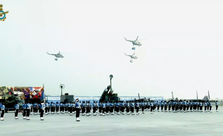 IAF Day 2026: From Hindan parade to Jodhpur skies, IAF displays combat power
