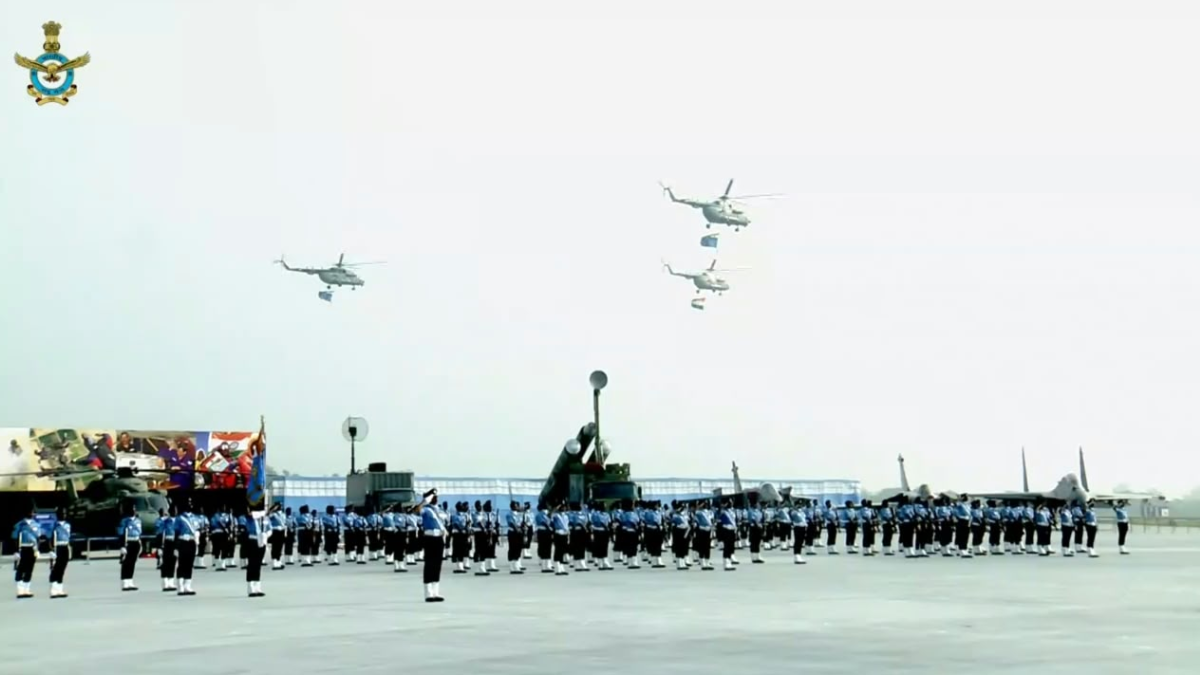 IAF Day 2026: From Hindan parade to Jodhpur skies, IAF displays combat power