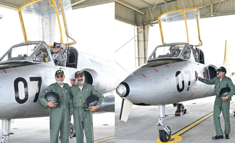 IAF chief AP Singh flies final sortie with his first instructor, four decades after his first flight