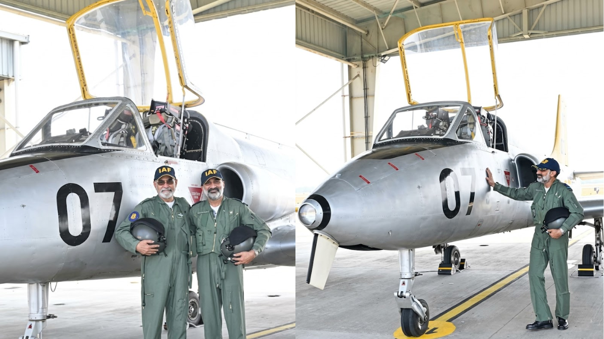 IAF chief AP Singh flies final sortie with his first instructor, four decades after his first flight