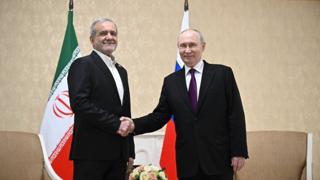 Putin meets Pezeshkian