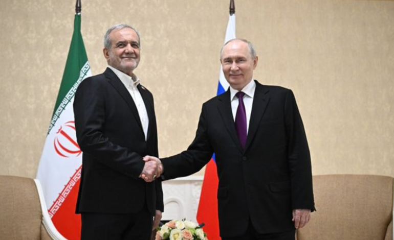 Putin meets Pezeshkian, says ‘we are ready to do everything’ as Russia eyes role in Iran peace efforts