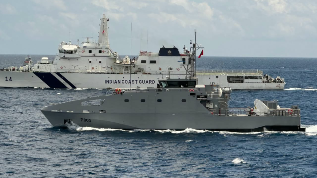 Indian Navy training squadron arrives in Sri Lanka