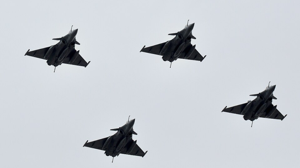 Rafale Marine jets on trial in Goa for INS Vikrant