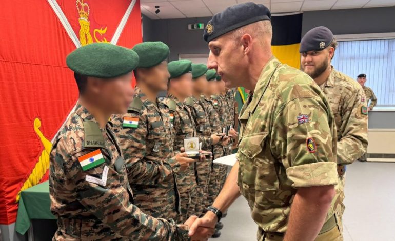 Assam Regiment wins gold at UK’s Cambrian Patrol 2026 by beating 9 other teams