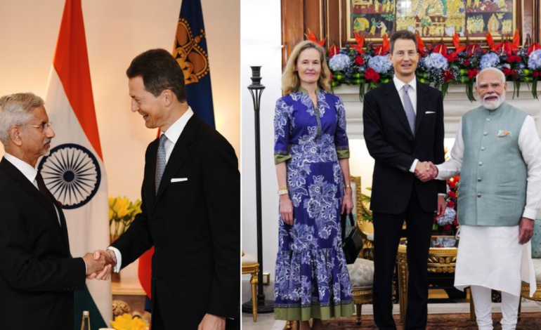 On Prince Alois second day in India visit, New Delhi says it will examine Liechtenstein’s draft double-taxation pact