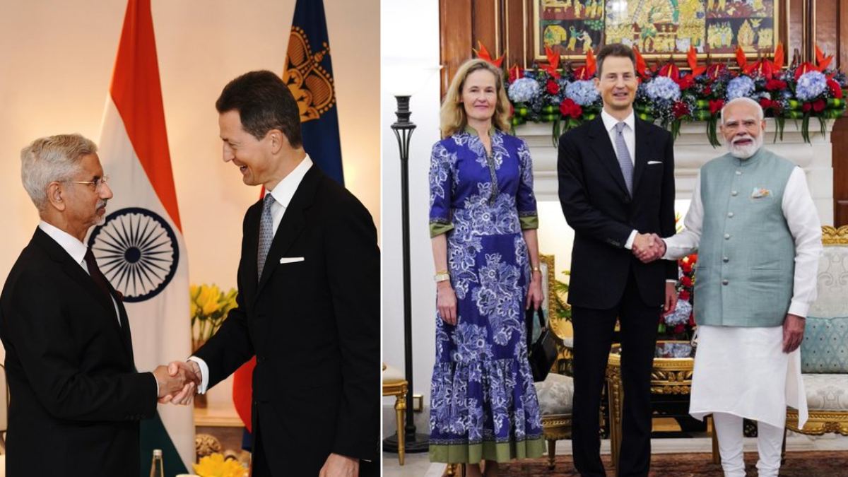 On Prince Alois second day in India visit, New Delhi says it will examine Liechtenstein’s draft double-taxation pact