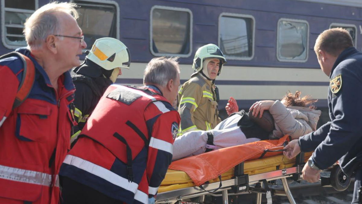 Zelenskyy seeks tougher Russia sanctions after Dnipro strike kills 13 in railway platform