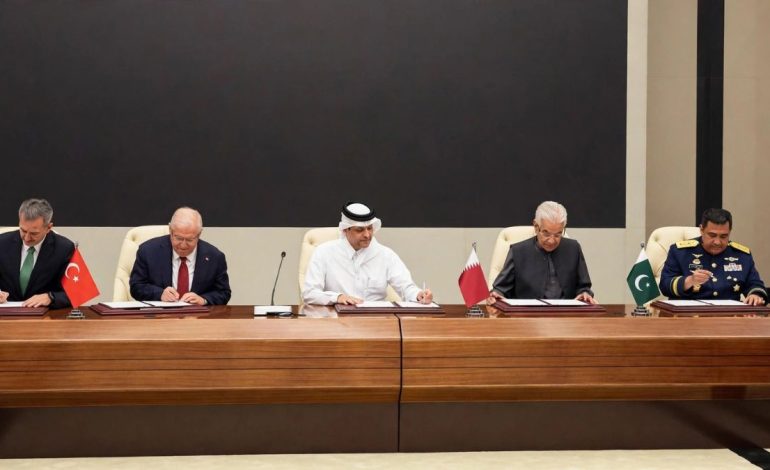 Turkiye, Pakistan, Qatar and Indonesia sign Badr accord to expand joint defence production