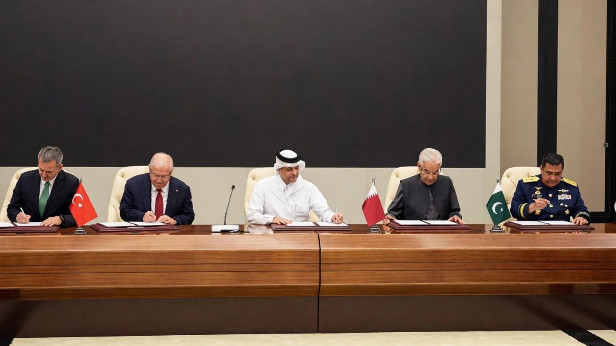 Turkiye, Pakistan, Qatar and Indonesia sign Badr accord to expand joint defence production
