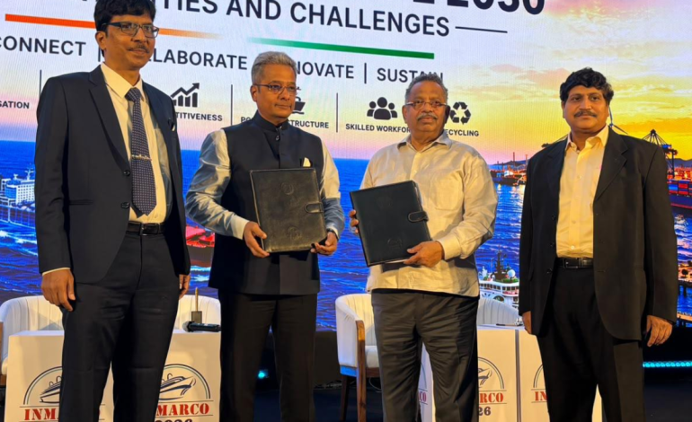 HSL signs MoU with Kakinada Seaports to build ships at Kakinada facility