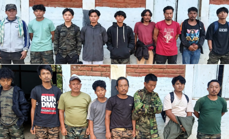 Manipur Kuki camp raided as 150 cadres go missing and 17 are arrested
