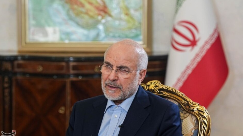 Iranian parliament speaker, Mohammad-Baqer Qalibaf