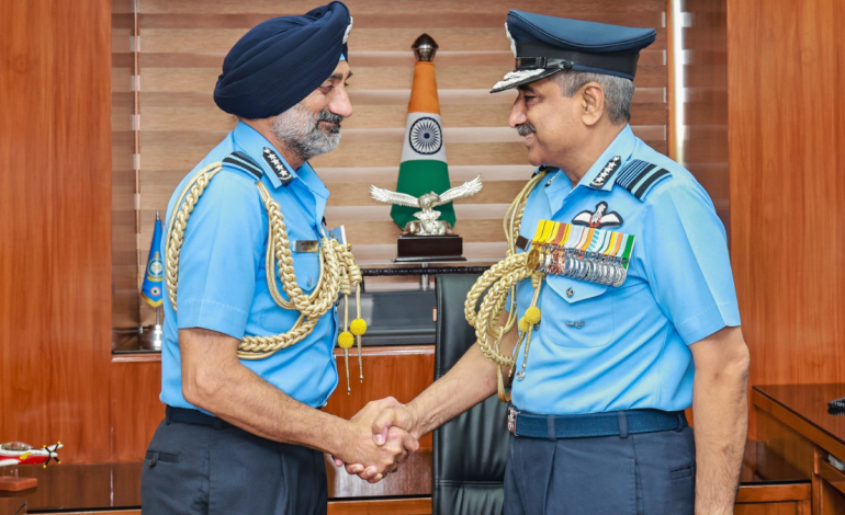ACM Ashutosh Dixit assumes IAF command as ACM AP Singh bids farewell after 42 years of service