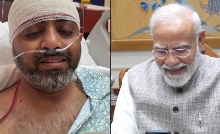 PM Modi speaks to injured Flydubai pilot Smit Machchhar, hears cockpit ordeal