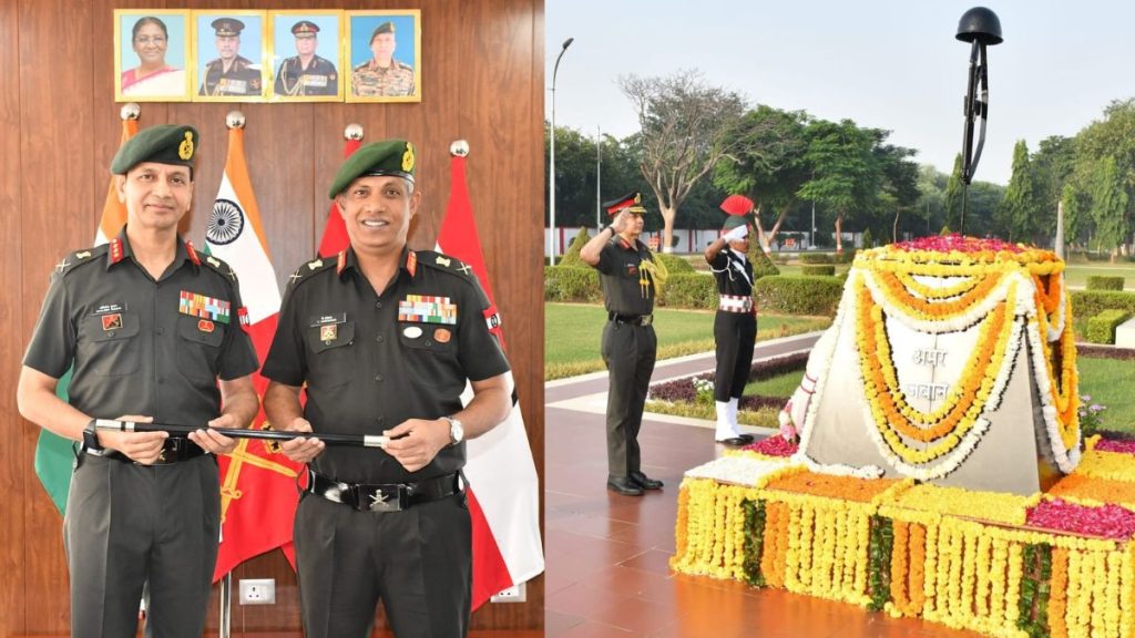 Lt Gen Akhilesh Kumar, Strike One Corps Mathura, 1 Corps Indian Army, Indian Army command change, Lt Gen Akhilesh Kumar GOC, Mathura military corps, Indian Army senior officer.