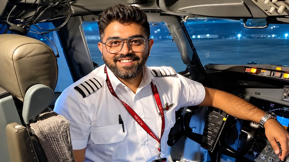 Who is Smit Machchhar? The textile student who became a Flydubai captain