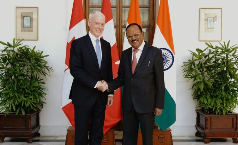Ajit Doval, Canadian PM advisor David Morrison review security and law-enforcement cooperation