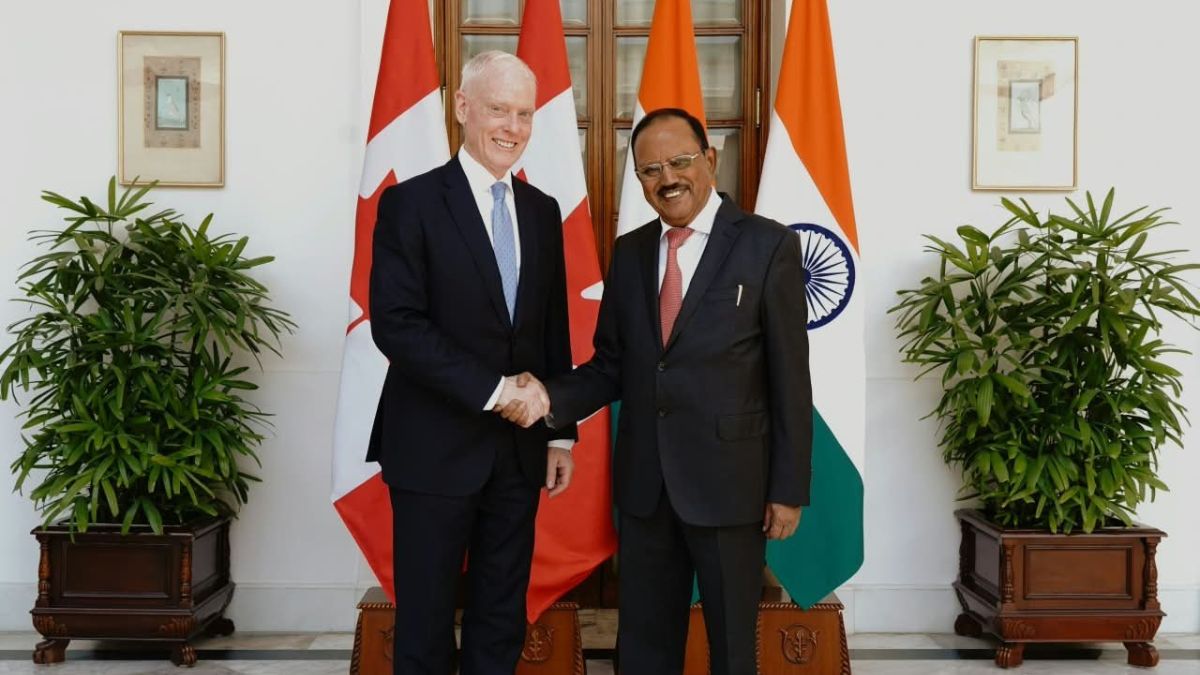 Ajit Doval, Canadian PM advisor David Morrison review security and law-enforcement cooperation