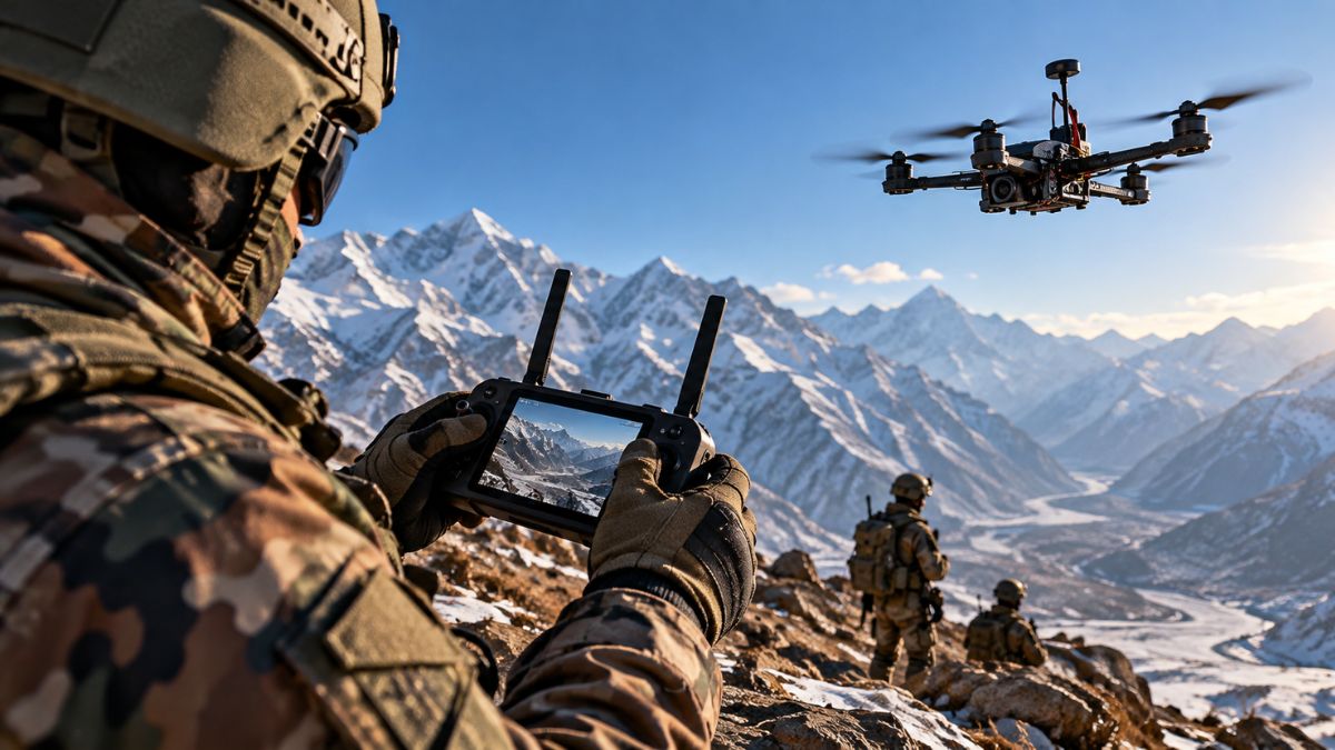 Indian Army orders 225 FPV drones after high-altitude trials at 17,500 feet