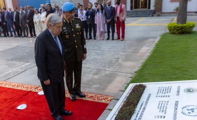 Guterres praises Unmogip role in regional stability as India says mission has outlived its relevance